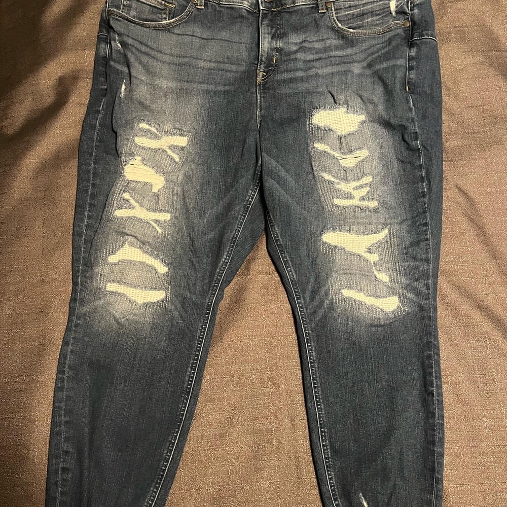 Torrid Distressed Jeans Size 24R
